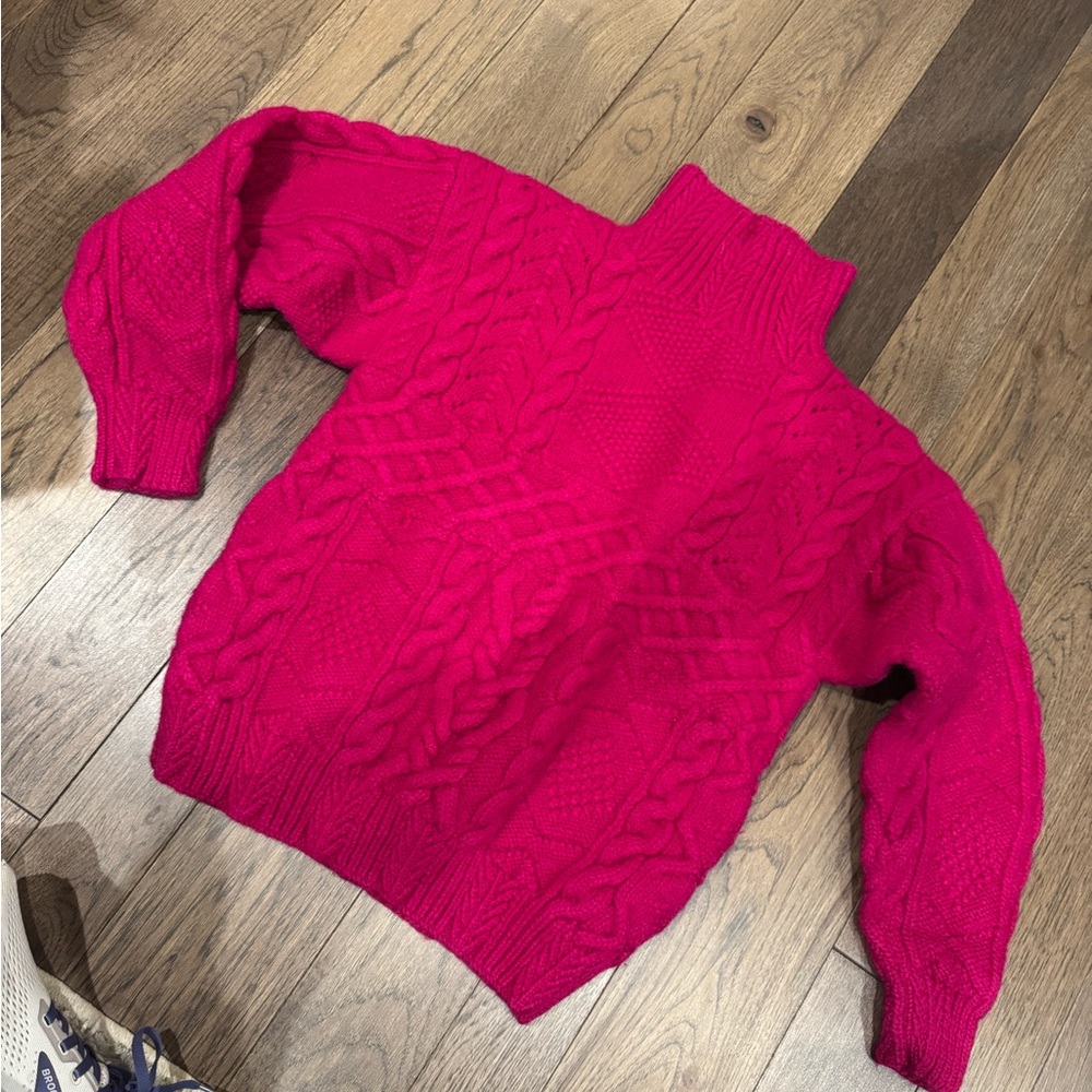 Vintage Ralph Lauren Hand Knit 100% Wool Sweater